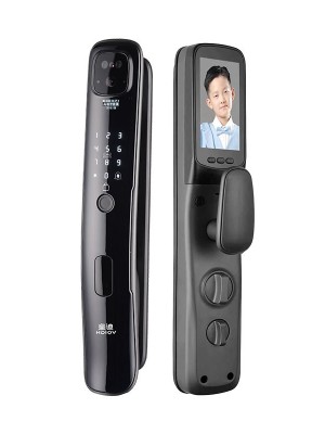 指纹智能密码刷卡锁